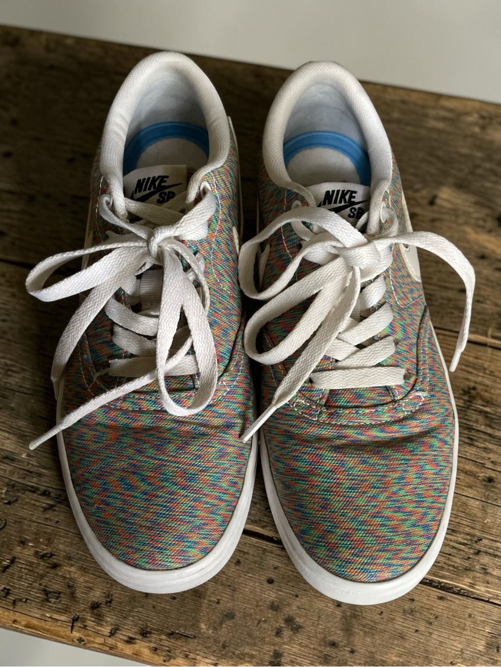 Nike SB Check Solar Canvas Premium, Multicolor Static Pattern Women’s 6.5 (M‎ 5)